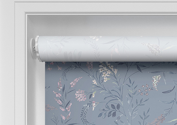 Summer Meadow, Slate Blue - Twist&Fit Roller Blind - Image 10